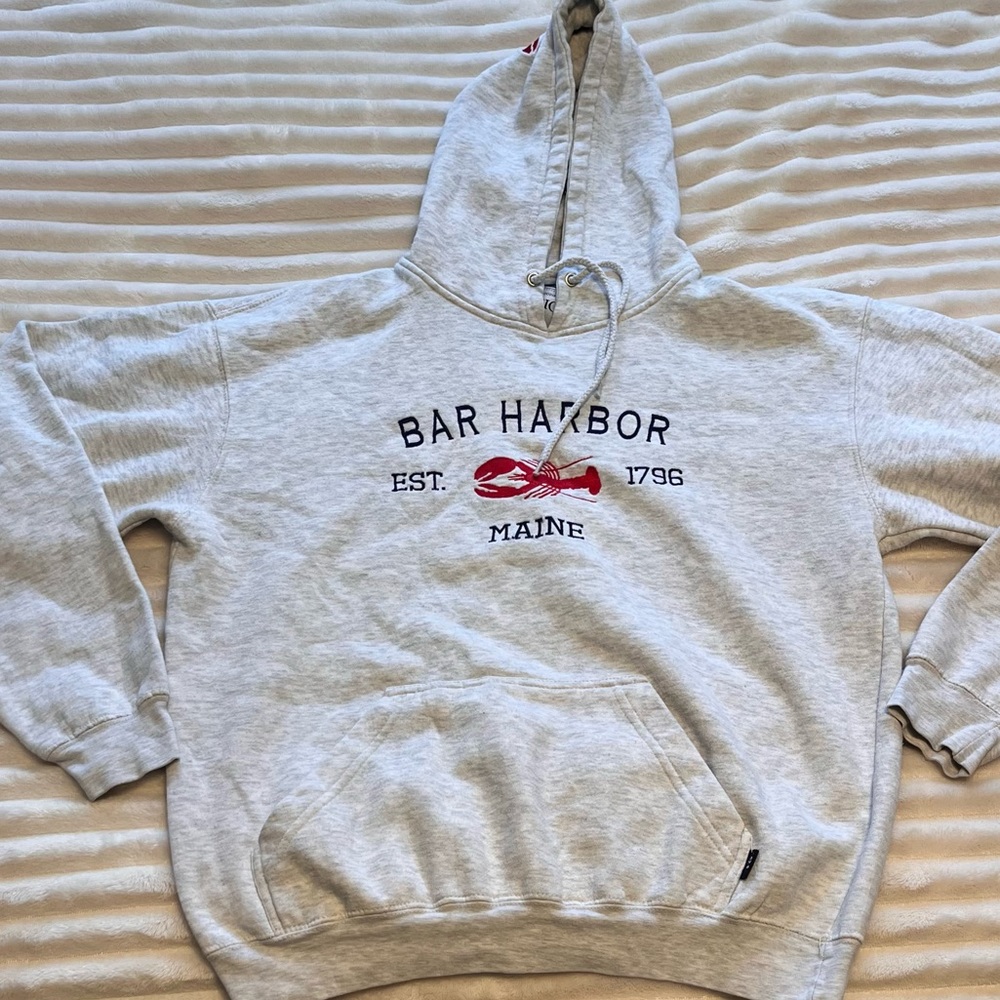 Lobster Bar Harbor Maine hoodie